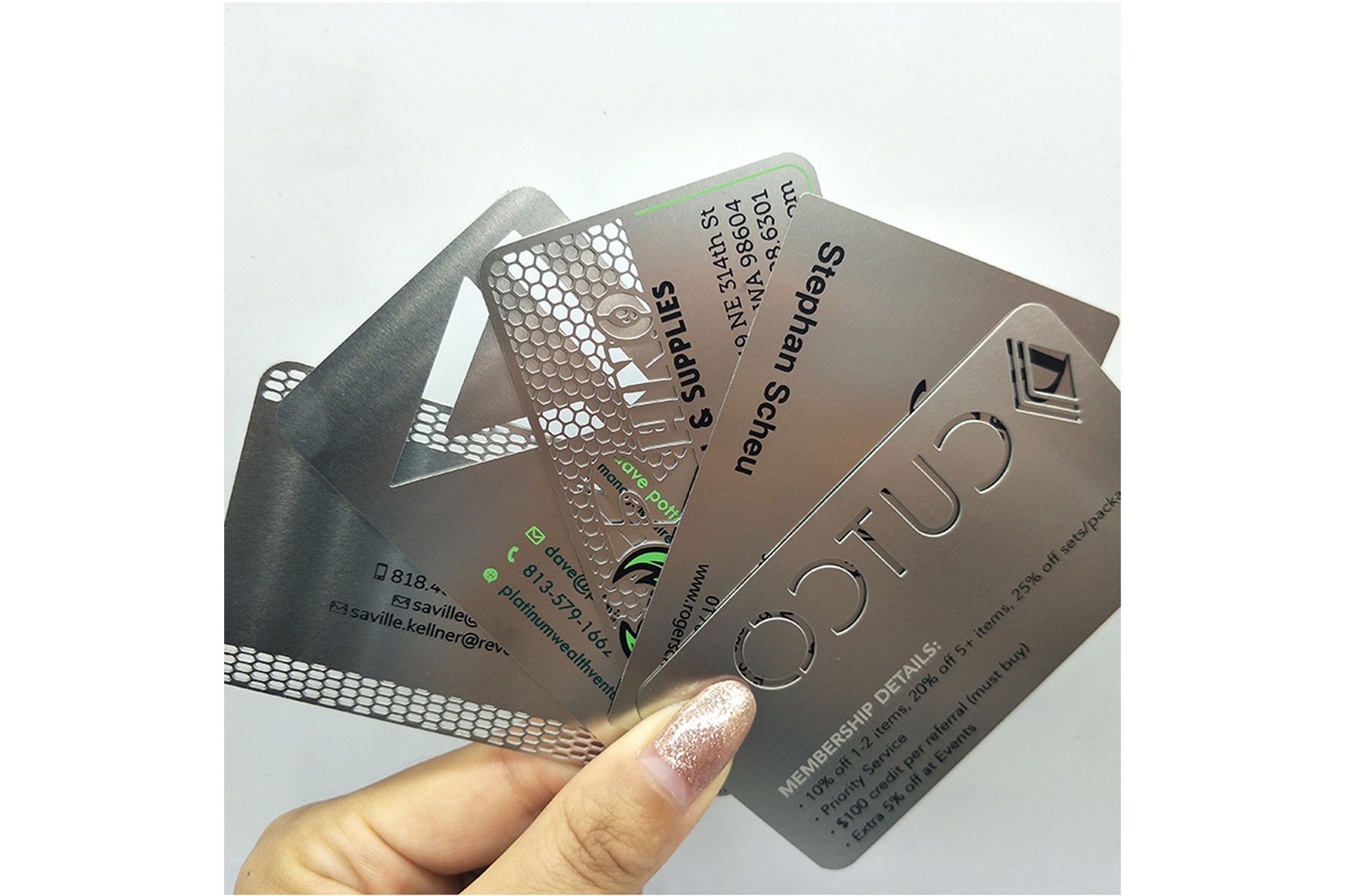 Metal Visiting Card